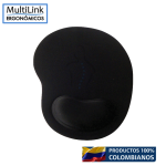 Pad Mouse en Jersey Negro  Ref. 1063