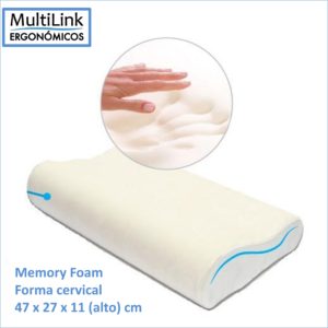 almohada ergonomica small cervical multilink