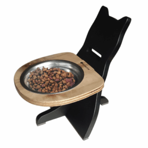 COMEDERO ERGONÓMICO PARA GATO 3 ALTURAS – 1394