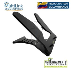 Base Slim Viajera Para Computador Portátil 5 alturas  Ref. 1398
